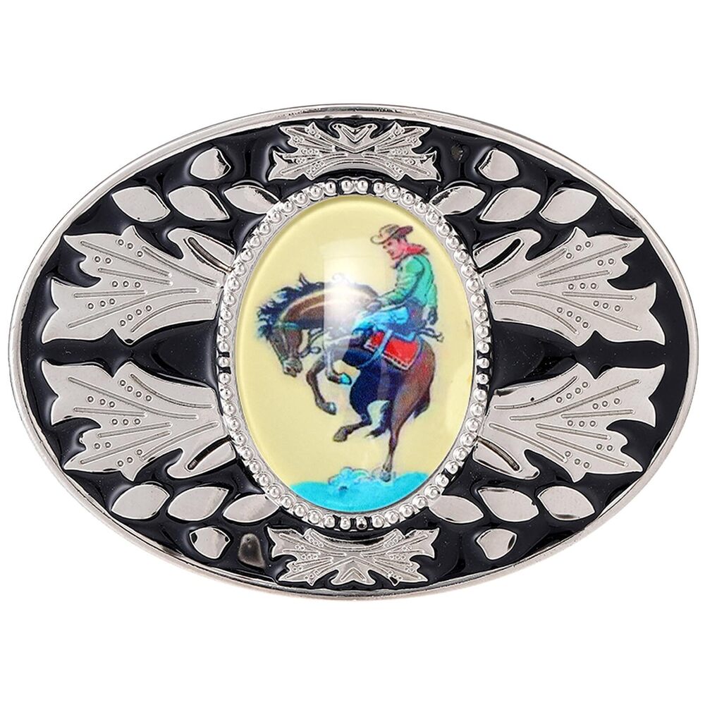 9966 Western Belt Buckle Native American Cowboy Belt Buckle Maple Leaf